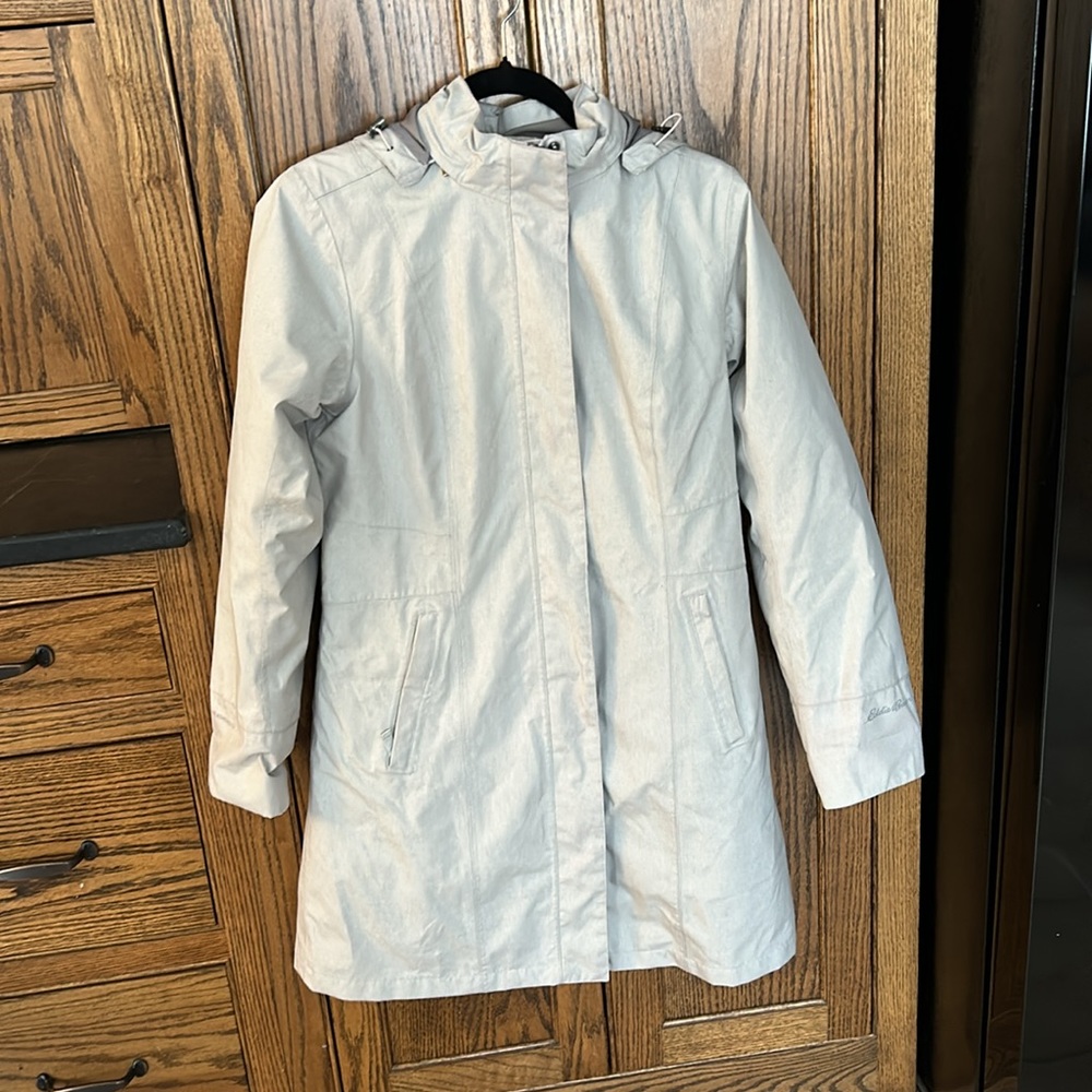 Eddie Bauer | Girl On The Go Insulated Trench Coat | Women’s Small